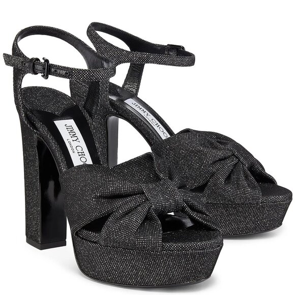 Jimmy Choo Heloise Platform Sandal, NIB Size 39.5/9.5 - Picture 1 of 5